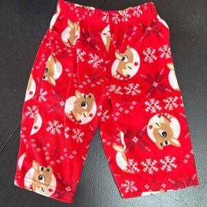 Red Reindeer Kids Bottoms